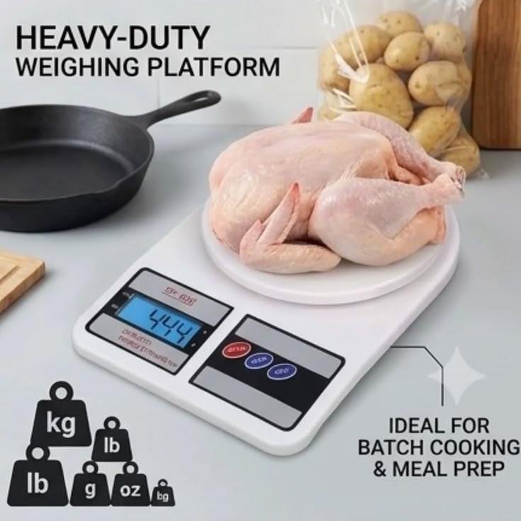 Digital Kitchen Scale – 10kg Capacity