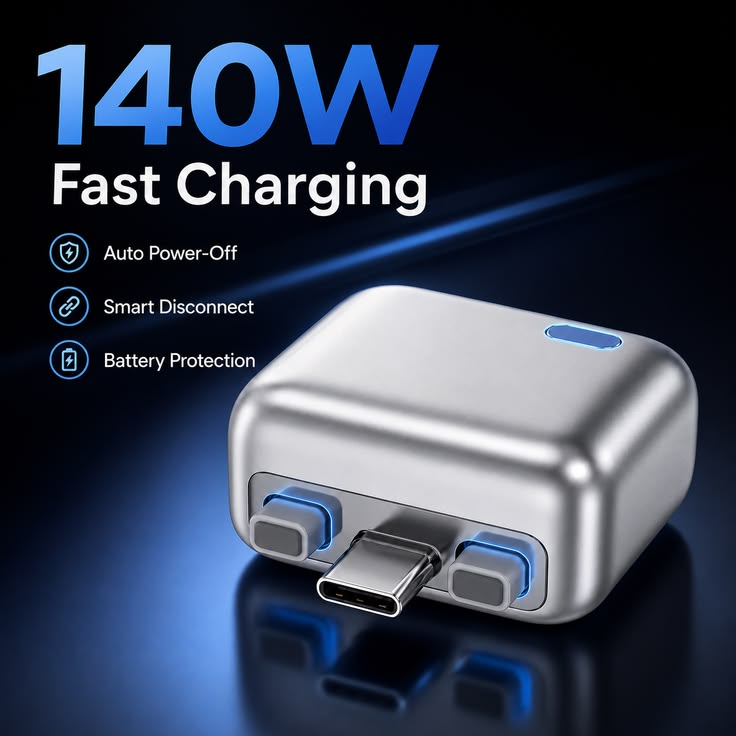 Smart USB Charging Adapter For all mobiles