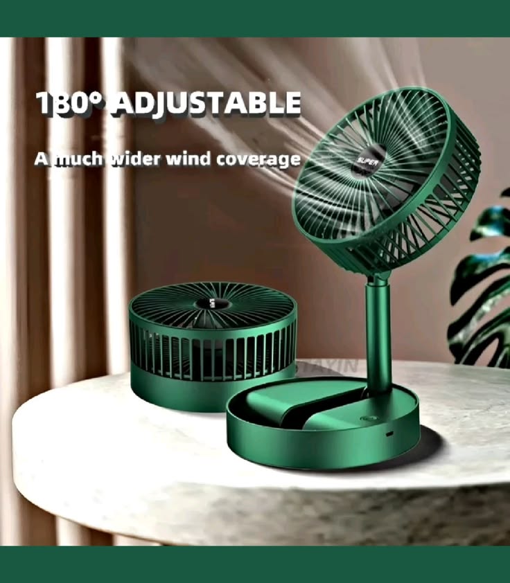 Mini Desktop Foldable Fan Portable Household