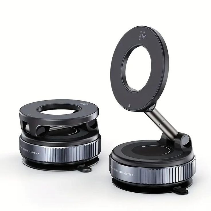 Vacuum Magnetic Car Phone Holder