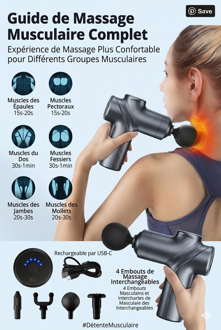 Deep Tissue Massage Gun