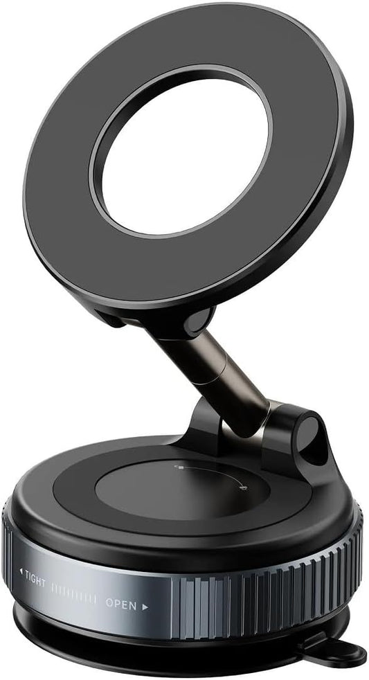 Vacuum Magnetic Car Phone Holder