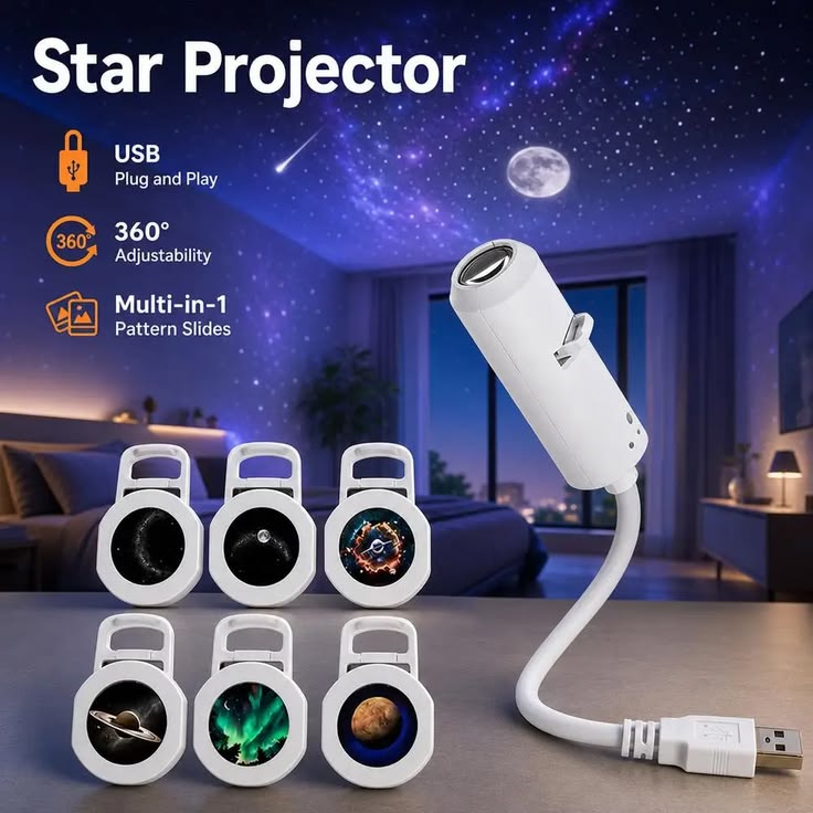Star Projector – Turn Your Room Into a Galaxy