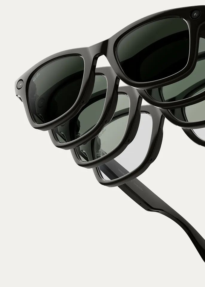 AI Smart Bluetooth Glasses with HD Camera & Open-Ear Audio