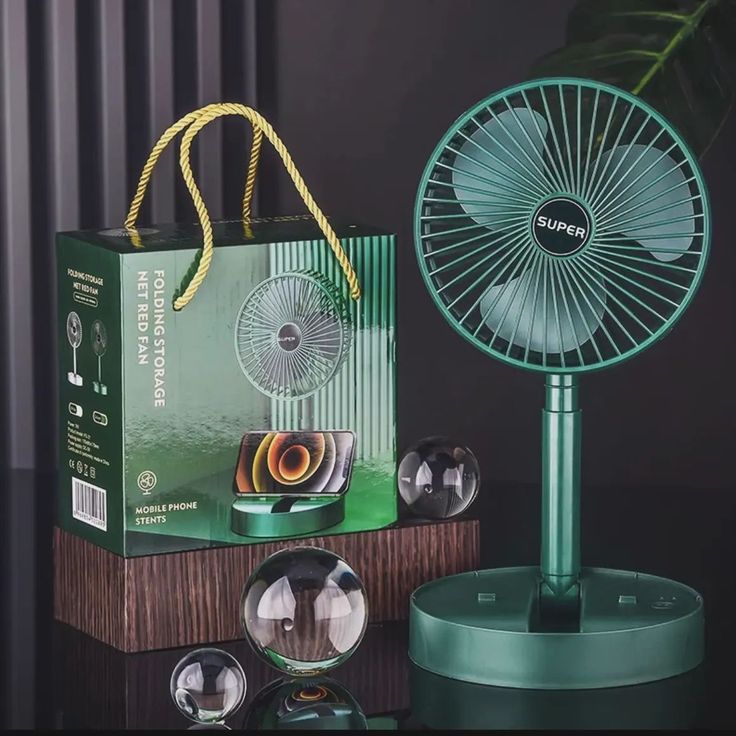 Mini Desktop Foldable Fan Portable Household